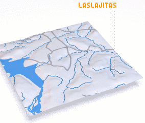 3d view of Las Lajitas