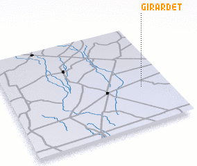 3d view of Girardet