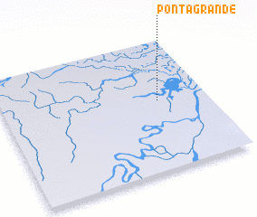 3d view of Ponta Grande