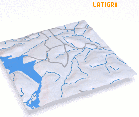 3d view of La Tigra
