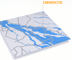 3d view of Carmencita