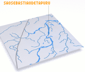 3d view of São Sebastião de Tapuru