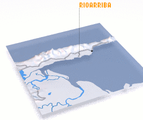 3d view of Río Arriba