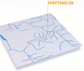 3d view of Puerto Ancho