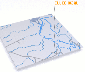 3d view of El Lechozal