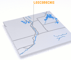 3d view of Los Corechis