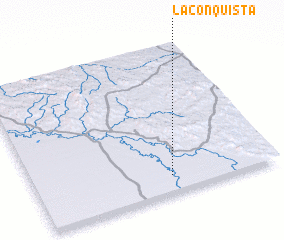 3d view of La Conquista