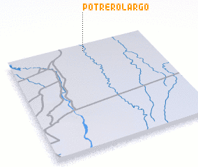 3d view of Potrero Largo