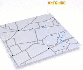 3d view of Ameghino