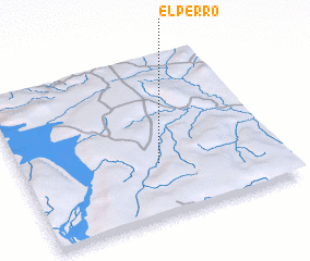 3d view of El Perro