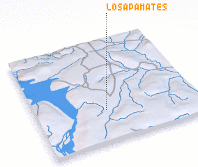 3d view of Los Apamates