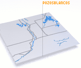 3d view of Pozos Blancos