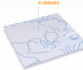 3d view of Flor de Oro