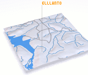 3d view of El Llanto