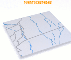 3d view of Puerto Cespedes