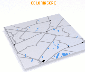 3d view of Colonia Seré