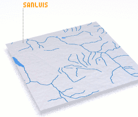 3d view of San Luis