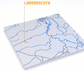 3d view of La Morrocoya