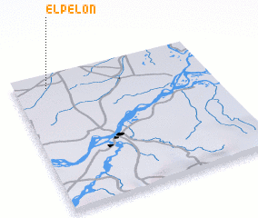 3d view of El Pelón