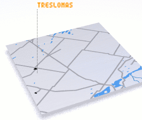 3d view of Tres Lomas