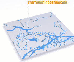 3d view of Santa Maria do Baracari