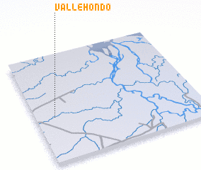 3d view of Valle Hondo