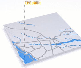 3d view of Crevaux