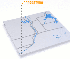 3d view of La Angostura