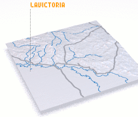 3d view of La Victoria