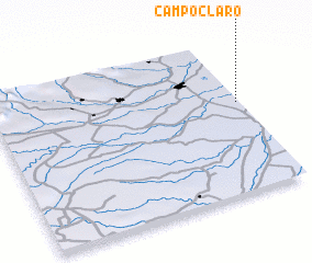 3d view of Campo Claro