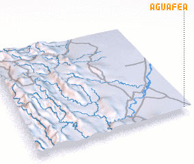 3d view of Agua Fea