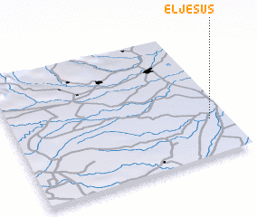 3d view of El Jesús