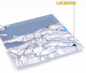 3d view of La Cadena