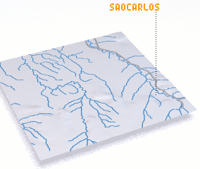 3d view of São Carlos