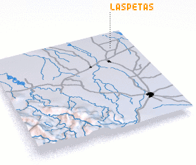 3d view of Las Petas