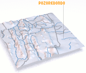 3d view of Pozo Redondo