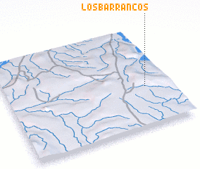 3d view of Los Barrancos