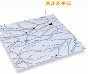 3d view of Buenos Aires