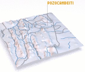 3d view of Pozo Cambeiti