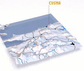 3d view of Cusma