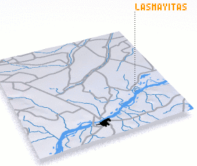 3d view of Las Mayitas