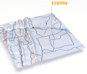 3d view of Esquina