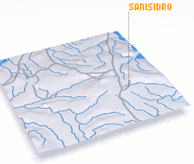 3d view of San Isidro