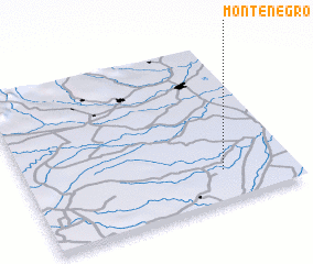 3d view of Monte Negro