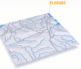 3d view of El Negro