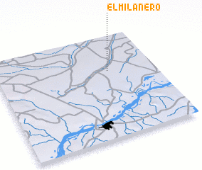 3d view of El Milanero