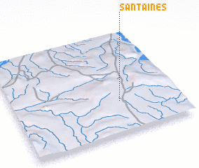 3d view of Santa Inés