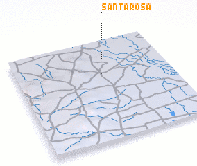 3d view of Santa Rosa