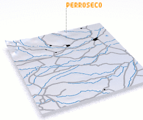 3d view of Perro Seco