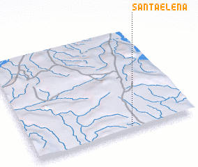 3d view of Santa Elena